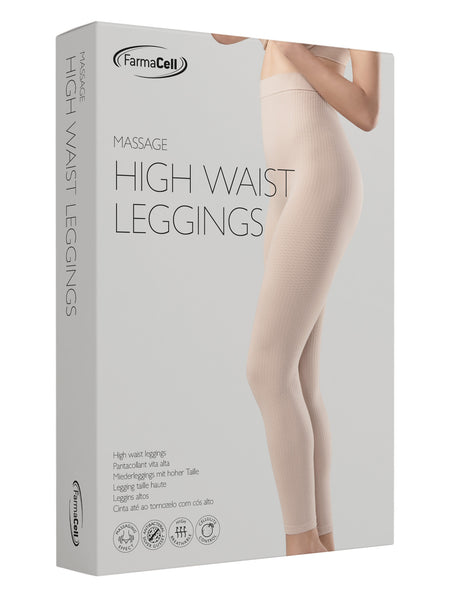 133 - Women's High-Waisted Anti-Cellulite Micromassage Leggings - FARMACELL  USA