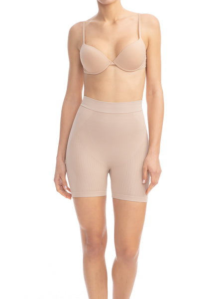 FarmaCell Shape 608 (Nude, S) Women's shaping control body shaper with flat  belly and push-up effect, 100% Made in Italy 