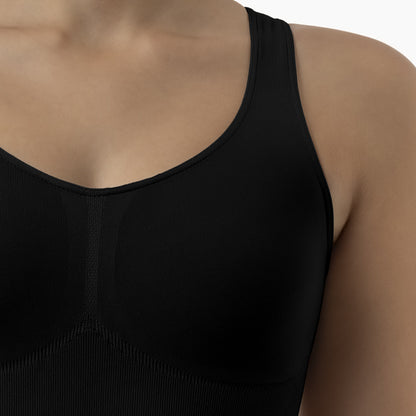 Women's shapewear bodysuit with tummy control & push-up bra