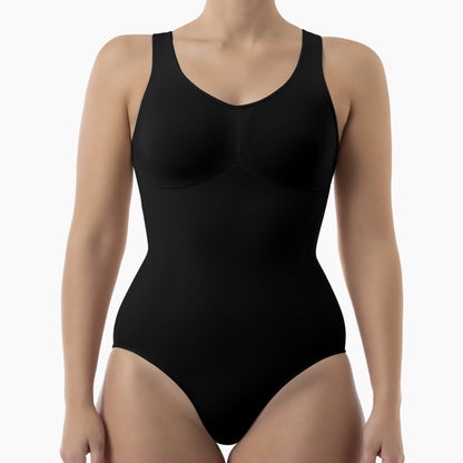 Women's shapewear bodysuit with tummy control & push-up bra
