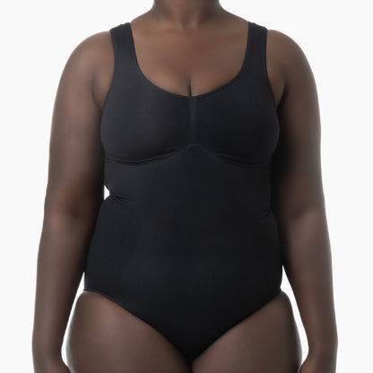 Women's shapewear bodysuit with tummy control & push-up bra