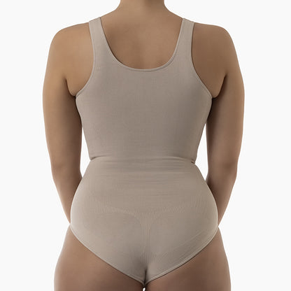 Women's shapewear bodysuit with tummy control & push-up bra