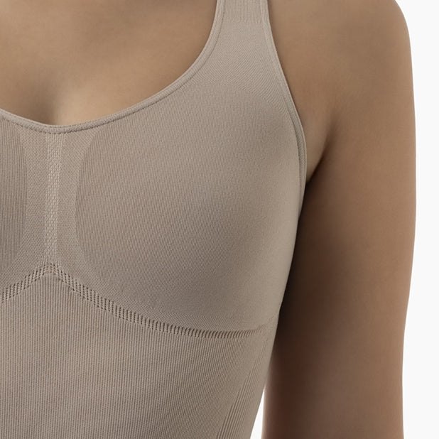 Women's shapewear bodysuit with tummy control & push-up bra