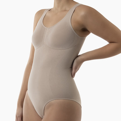 Women's shapewear bodysuit with tummy control & push-up bra