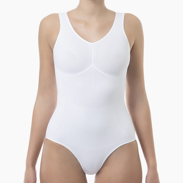 Women's shapewear bodysuit with tummy control & push-up bra