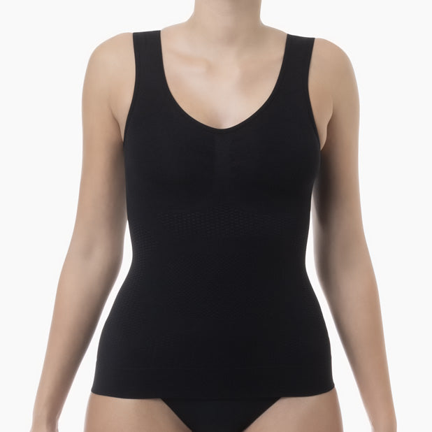 Women's push-up anti-cellulite control tank top