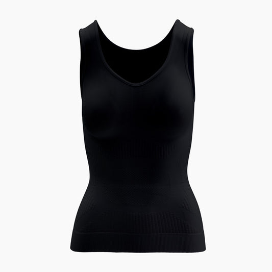 Camiseta sin mangas push-up anticelulítica para mujer