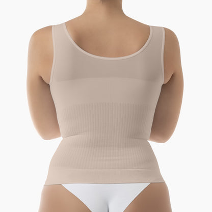 Women's push-up anti-cellulite control tank top