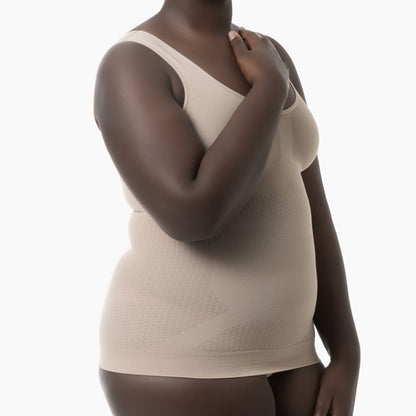 Women's push-up anti-cellulite control tank top