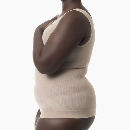Women's push-up anti-cellulite control tank top