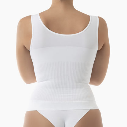 Women's push-up anti-cellulite control tank top