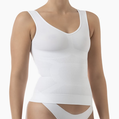 Women's push-up anti-cellulite control tank top