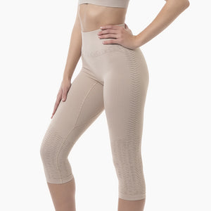 Women's anti-cellulite capri shapewear