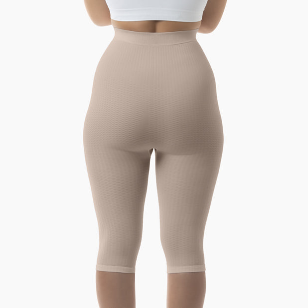 Women's high-waist anti-cellulite capri shapewear