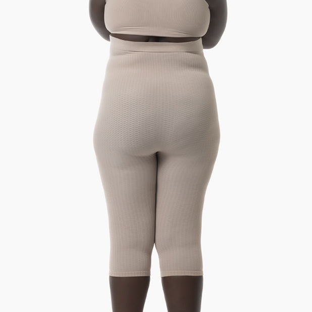 Women's high-waist anti-cellulite capri shapewear