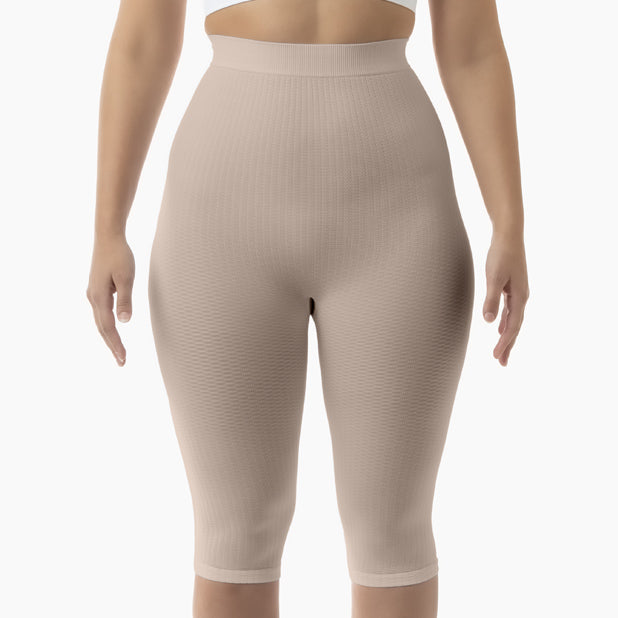 Women's high-waist anti-cellulite capri shapewear