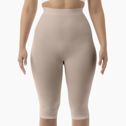 Women's high-waist anti-cellulite capri shapewear