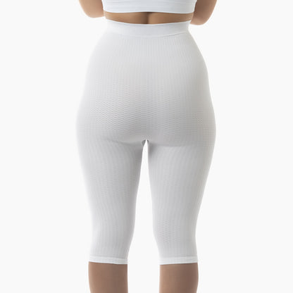 Women's high-waist anti-cellulite capri shapewear