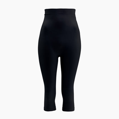 Faja capri de cintura alta para mujer con push-up y control anticelulítico