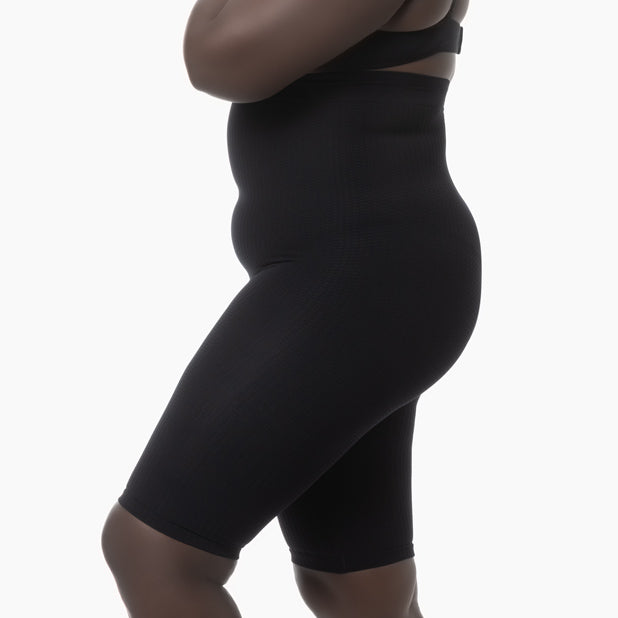 Women's high-waist anti-cellulite shapewear shorts