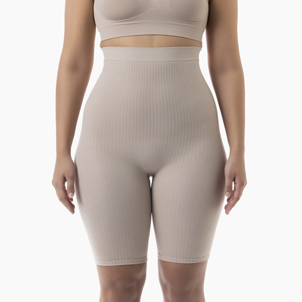 Women's high-waist anti-cellulite shapewear shorts