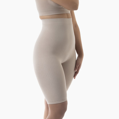 Women's high-waist anti-cellulite shapewear shorts