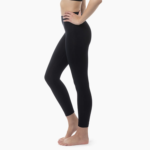 Women's mid waisted tummy control leggings - FARMACELL USA