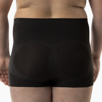 Men's shapewear stretch cotton boxer