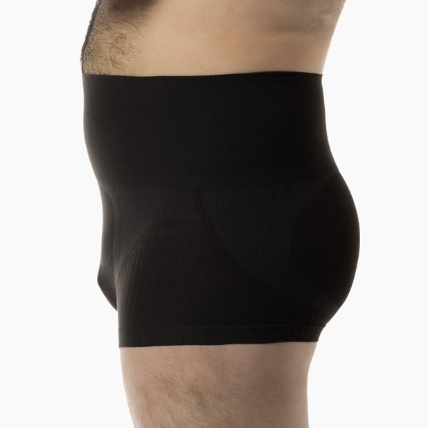 Men's shapewear stretch cotton boxer