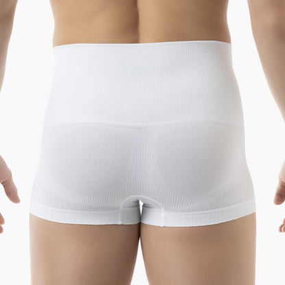 Men's shapewear stretch cotton boxer