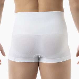 Men's shapewear stretch cotton boxer