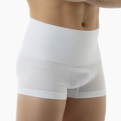 Men's shapewear stretch cotton boxer