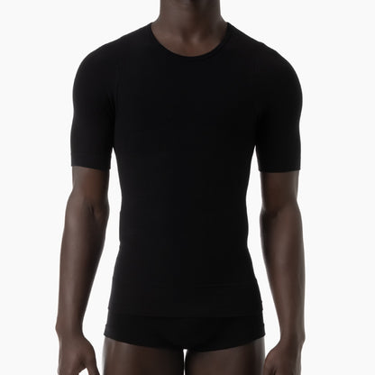 Men's body shaper slimming t-shirt with tummy control - FARMACELL USA