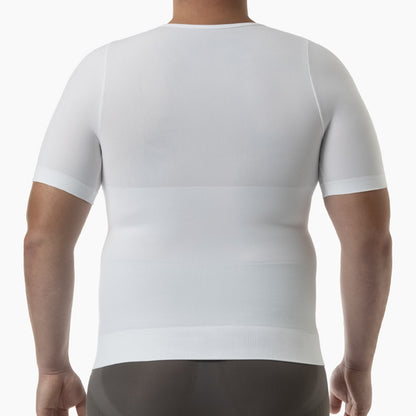 Men's body shaper slimming t-shirt with tummy control - FARMACELL USA
