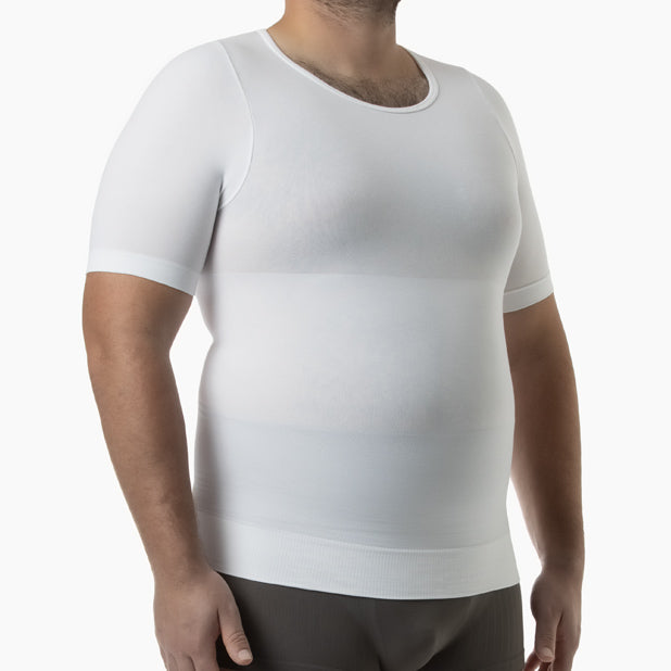 Men's body shaper slimming t-shirt with tummy control - FARMACELL USA