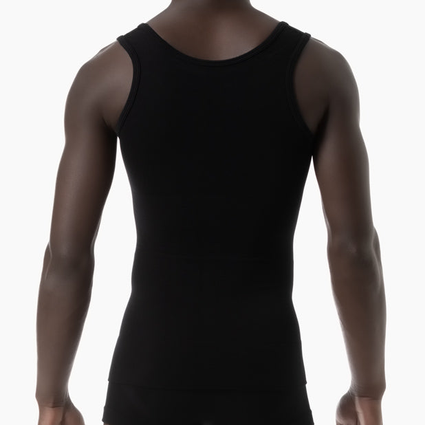 Men's shapewear stretch cotton tank top - FARMACELL USA