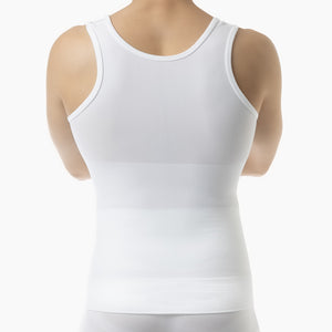 Men's shapewear stretch cotton tank top