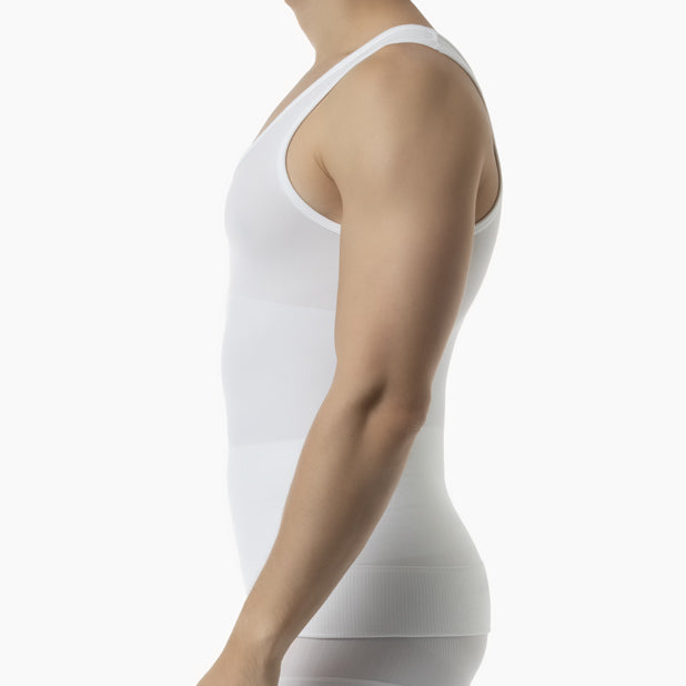 Men's shapewear stretch cotton tank top - FARMACELL USA