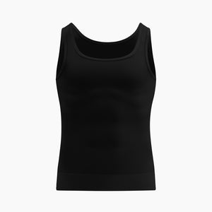 Men's gynecomastia compression tank top