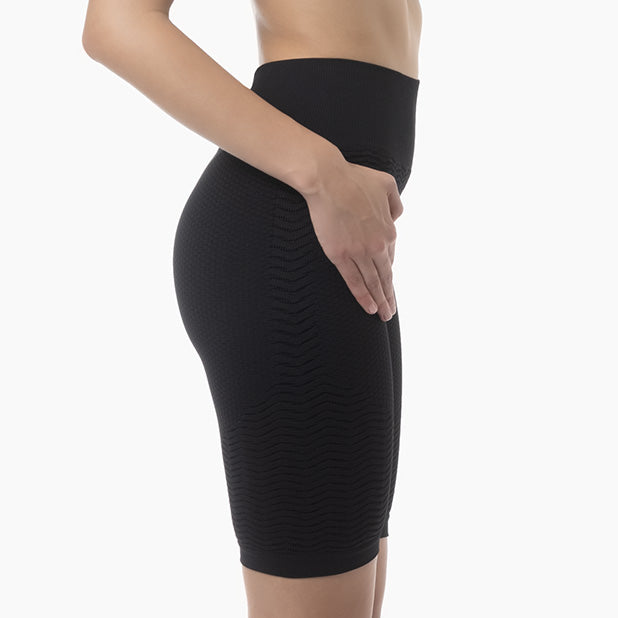 Women's high-waist mid-thigh shapewear short