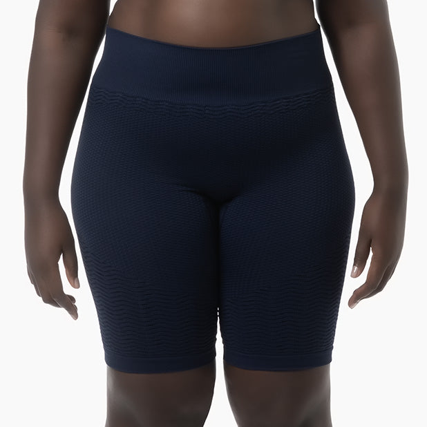 Women's high-waist mid-thigh shapewear short