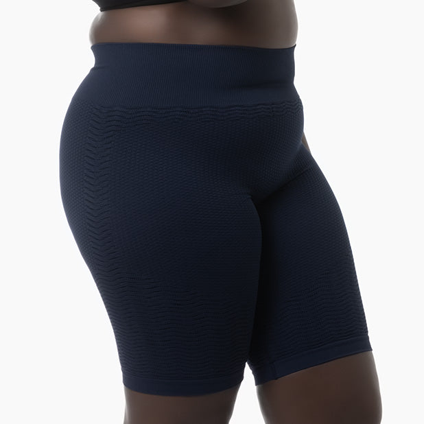 Women's high-waist mid-thigh shapewear short