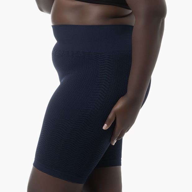 Women's high-waist mid-thigh shapewear short