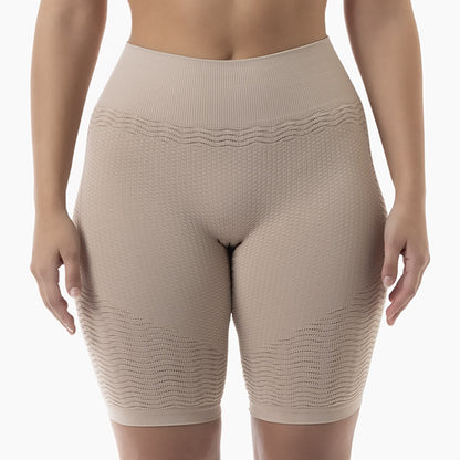 Women's high-waist mid-thigh shapewear short