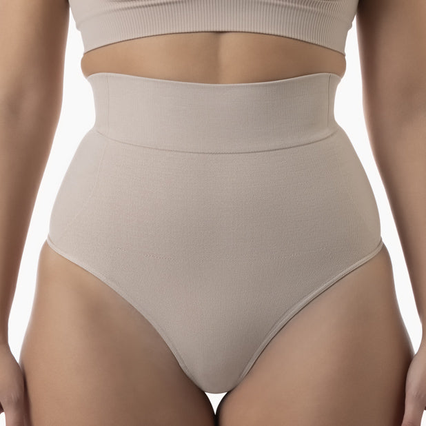 Women's high waist shaping thong