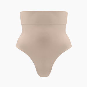 Women's high waist shaping thong