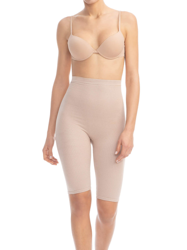 Firm control shaping leggings with girdle - light and refreshing NILIT  BREEZE fibre