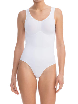 608B - Cupless Control Body Shaper with Push-Up breast support