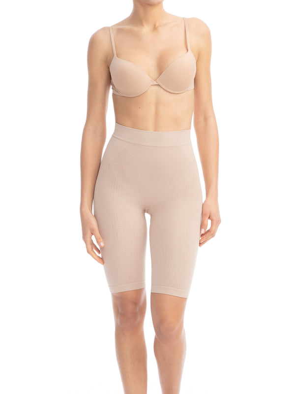 High-Waisted Tummy Control Shaping Pants Anti-Cellulite Capri
